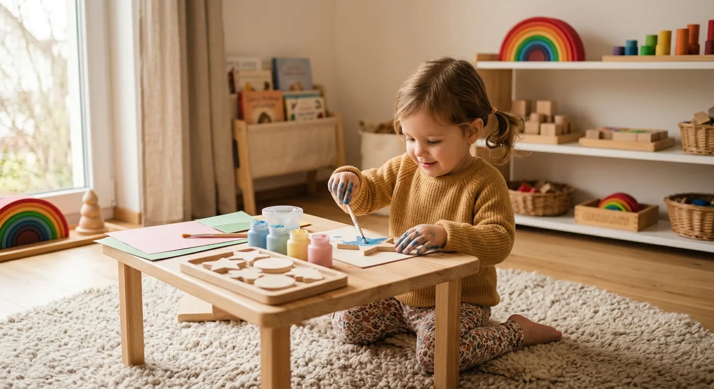 Basteln mit Kleinkind: 10 einfache Ideen