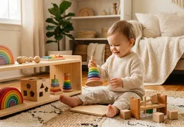 Das erste Holzspielzeug: Was schenkt man zum 1. Geburtstag
