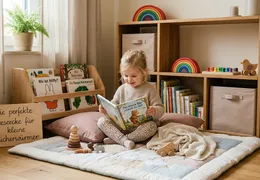 Die perfekte Leseecke für kleine Bücherwürmer