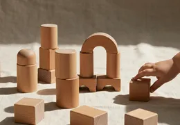Holzbausteine ab 1 Jahr: Warum Bauen die Entwicklung revolutioniert