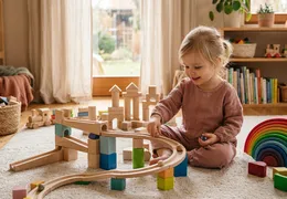 Holzbausteine, Kugelbahn & Co: Klassiker die nie langweilen