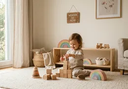 Minimalistisches Kinderzimmer: Weniger ist mehr