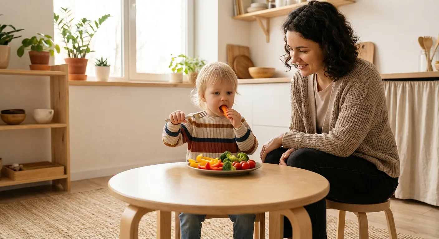 Montessori & Achtsamkeit beim Essen: Wie Mahlzeiten zur wertvollen Bindungszeit werden