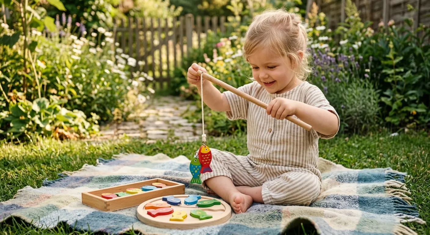 Montessori Angelspiel: So wird der Garten zum Ozean der Entdeckung
