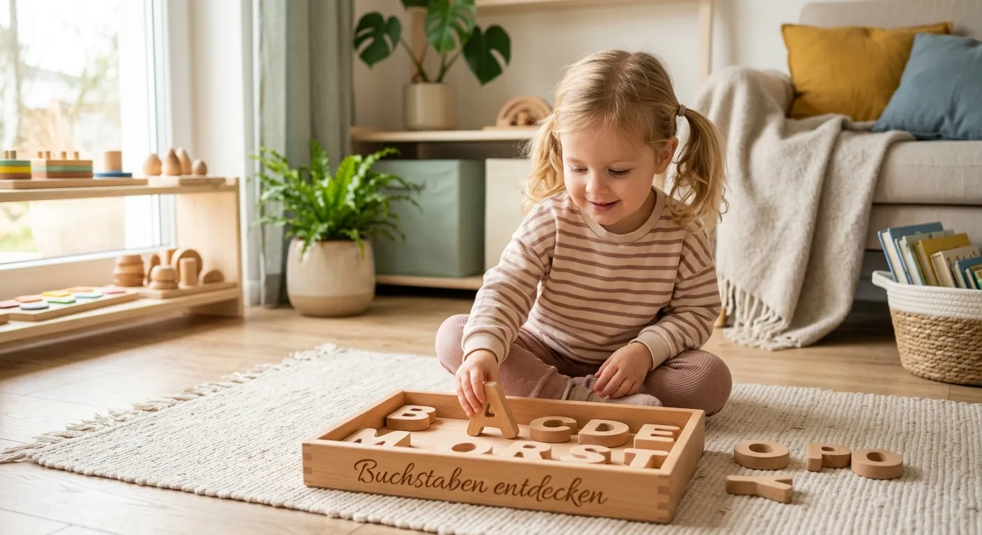 Montessori Buchstaben entdecken