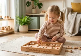 Montessori Buchstaben entdecken