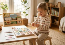 Montessori Buchstaben entdecken