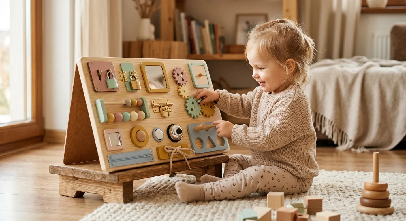Montessori Busy Board DIY