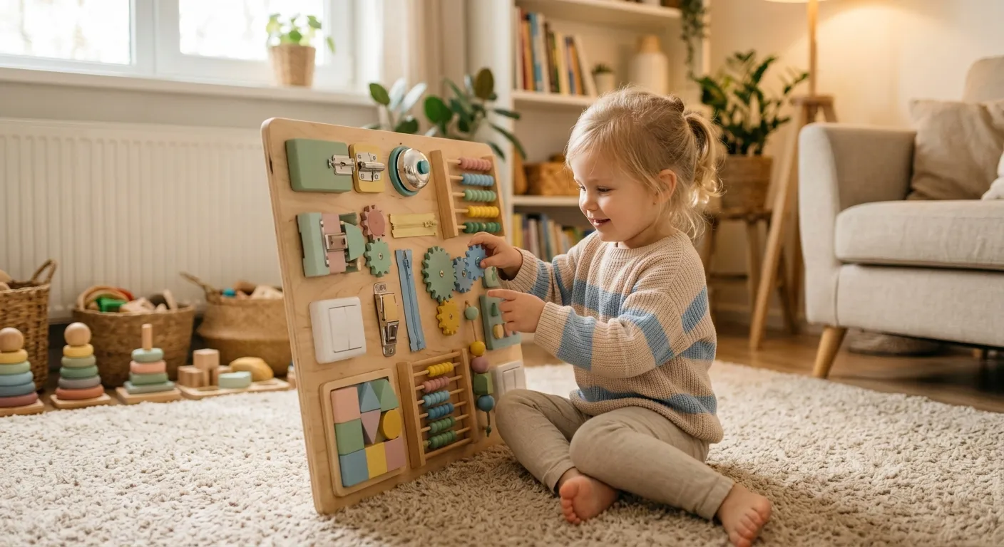 Montessori Busy Board DIY