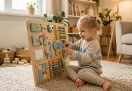 Montessori Busy Board DIY