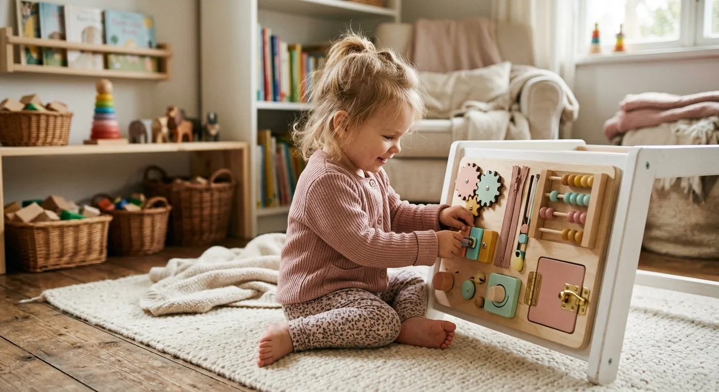 Montessori Busy Board DIY