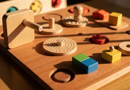 Montessori Busy Board: Warum dieses Motorikbrett das perfekte Spielzeug ist