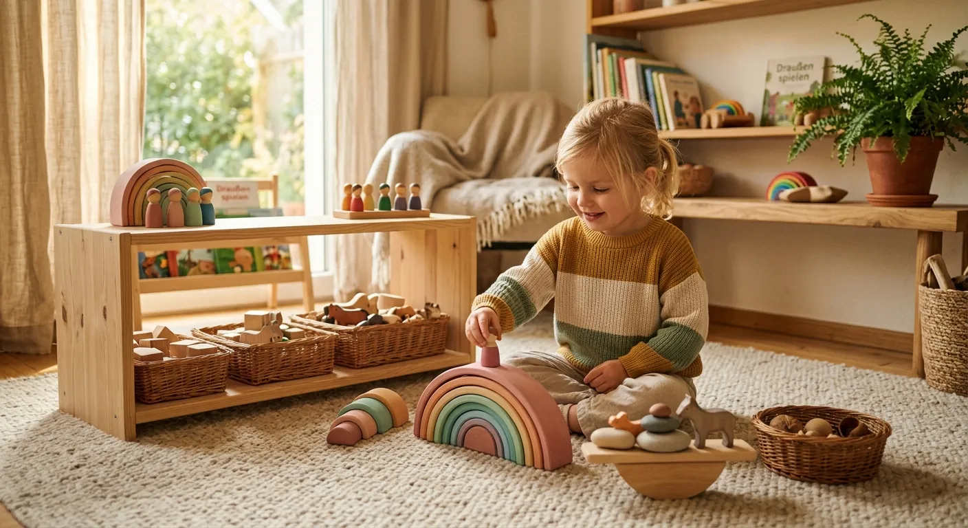 Montessori Draußen spielen