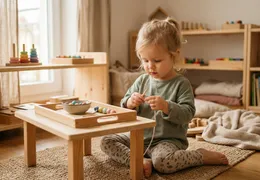 Montessori Feinmotorik Übungen