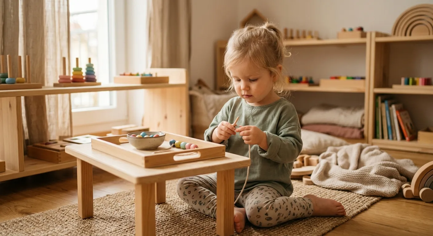 Montessori Feinmotorik Übungen