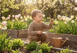 Montessori Frühling: Wie dein Kind die Natur erwachen sieht (12 Aktivitäten)