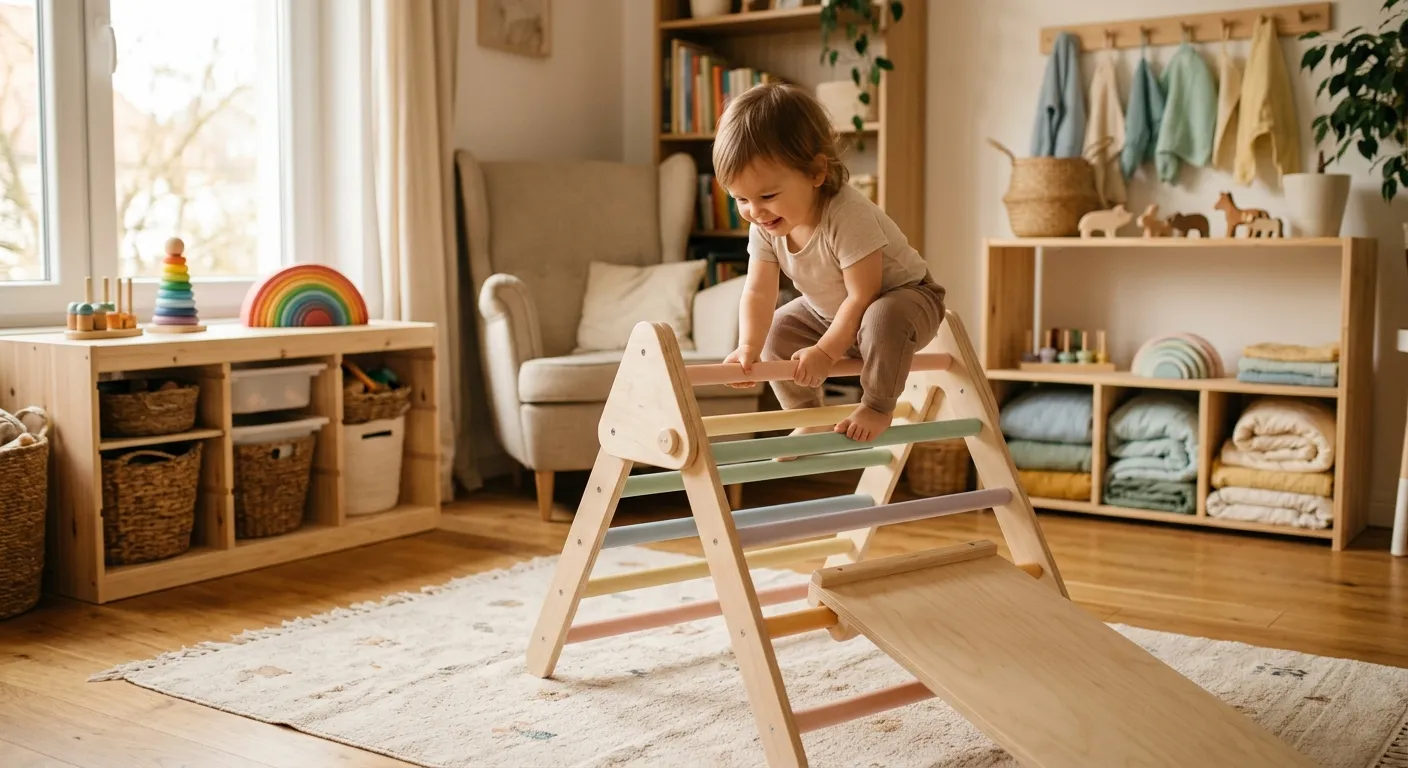 Montessori Kletterdreieck Sicherheit