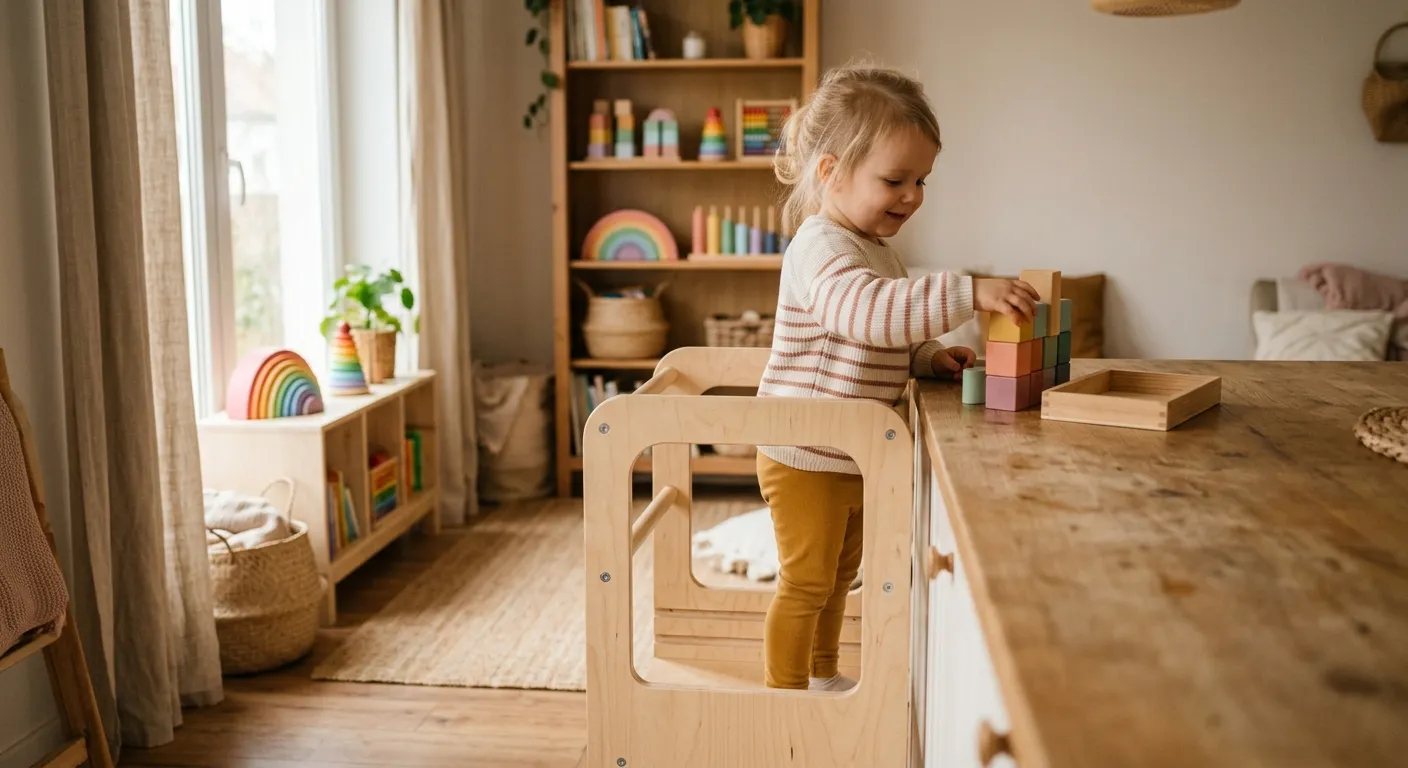 Montessori Lernturm Vorteile