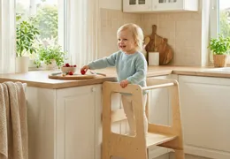 Montessori Lernturm: Warum er das wichtigste Möbelstück für dein Kind ist