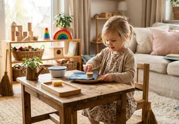 Montessori Mitarbeit im Haushalt