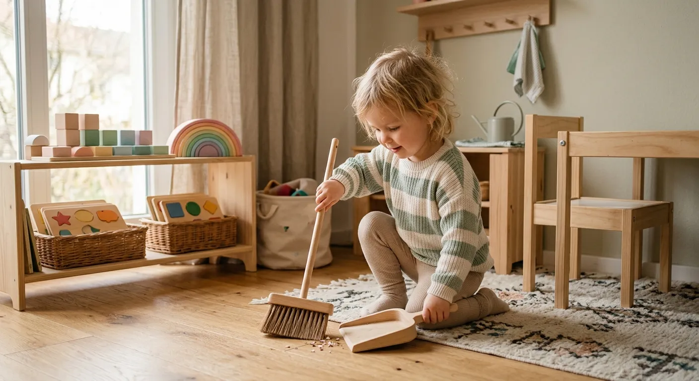 Montessori Mitarbeit im Haushalt