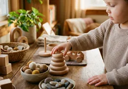 Montessori Naturmaterialien: Warum Holz, Stein und Wolle mehr bewirken als Plastik