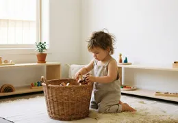 Montessori Ordnung: Wie dein Kind spielend aufräumt (ohne Kampf!)