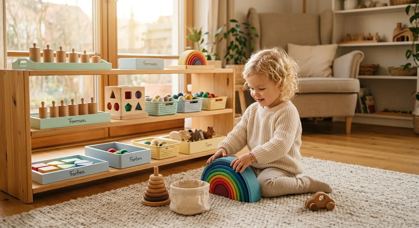 Montessori Ordnung und Struktur