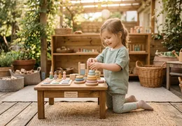 Montessori Outdoor Lernen