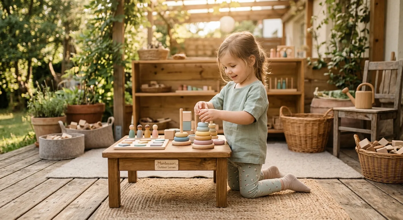 Montessori Outdoor Lernen