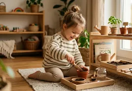 Montessori Pflanzen anbauen