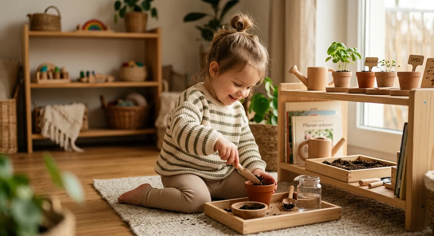 Montessori Pflanzen anbauen