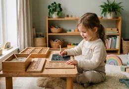 Montessori Schreiben üben