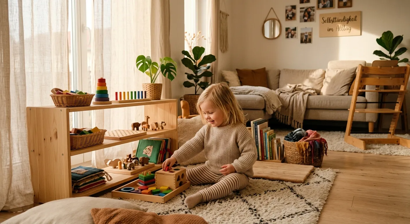 Montessori Selbstständigkeit im Alltag