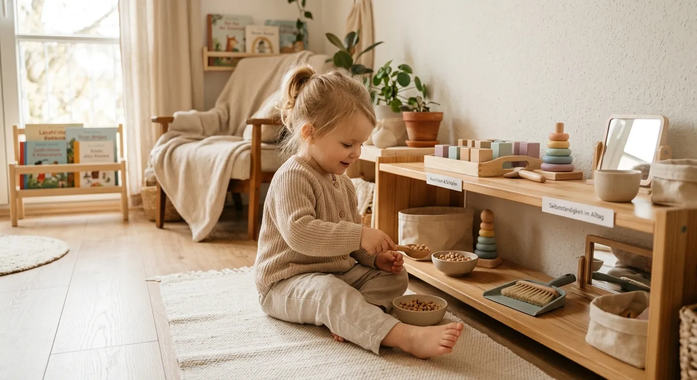 Montessori Selbstständigkeit im Alltag