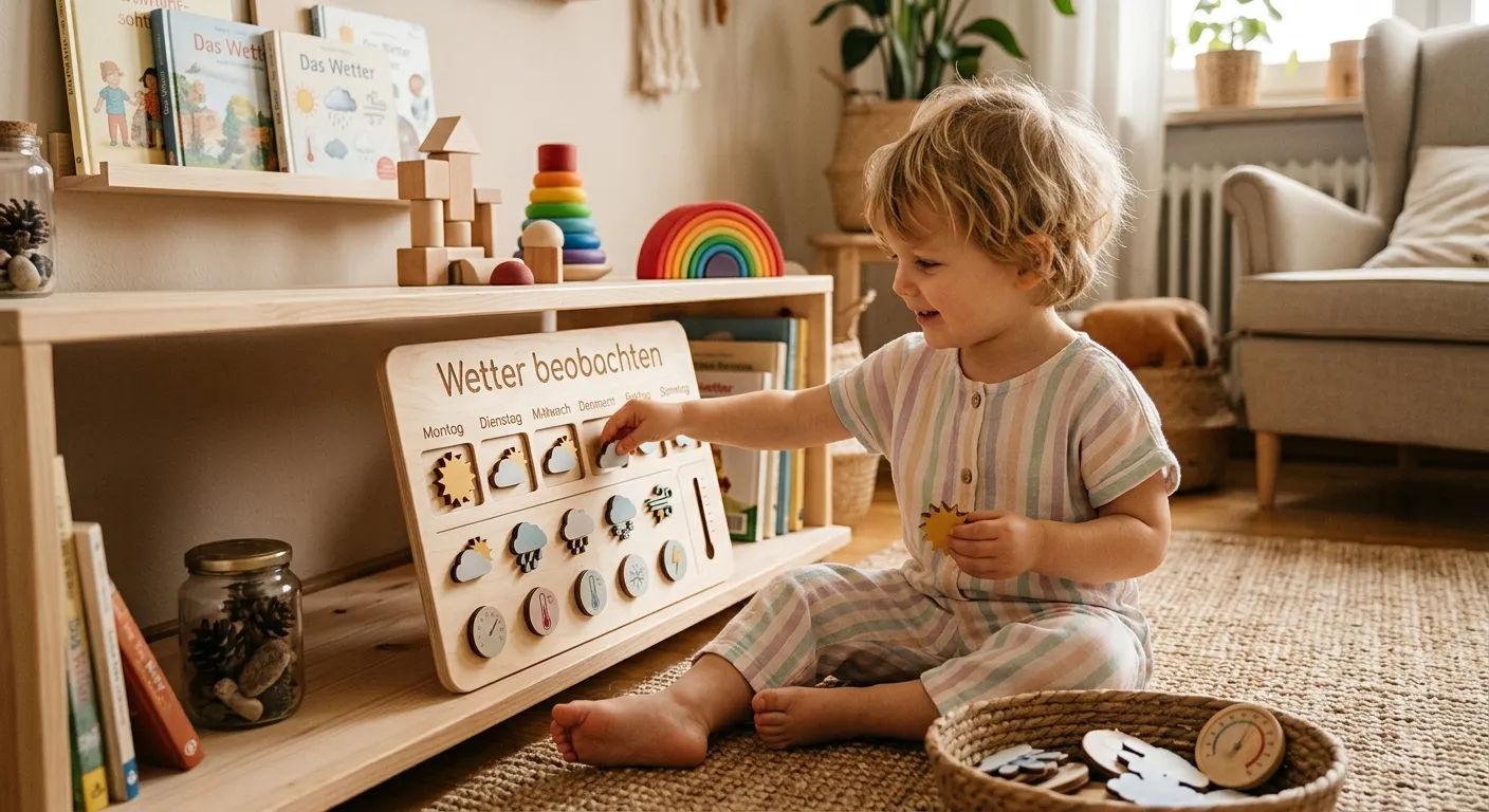 Montessori Wetter beobachten
