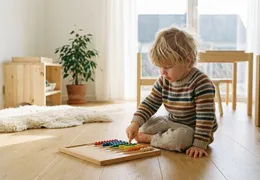 Montessori Zahlen lernen: Wie dein Kind Mathematik spielerisch begreift (ohne Druck!)