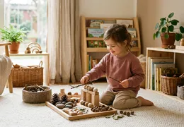 Naturmaterialien sammeln und kreativ nutzen