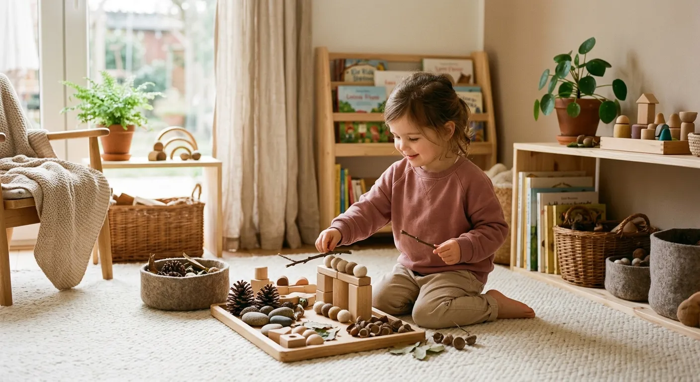 Naturmaterialien sammeln und kreativ nutzen