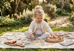 Picknick-Ideen für draußen mit Kleinkind