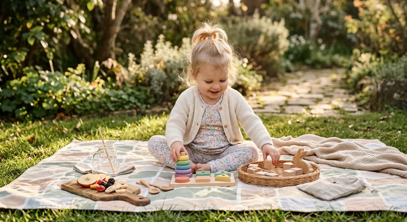 Picknick-Ideen für draußen mit Kleinkind