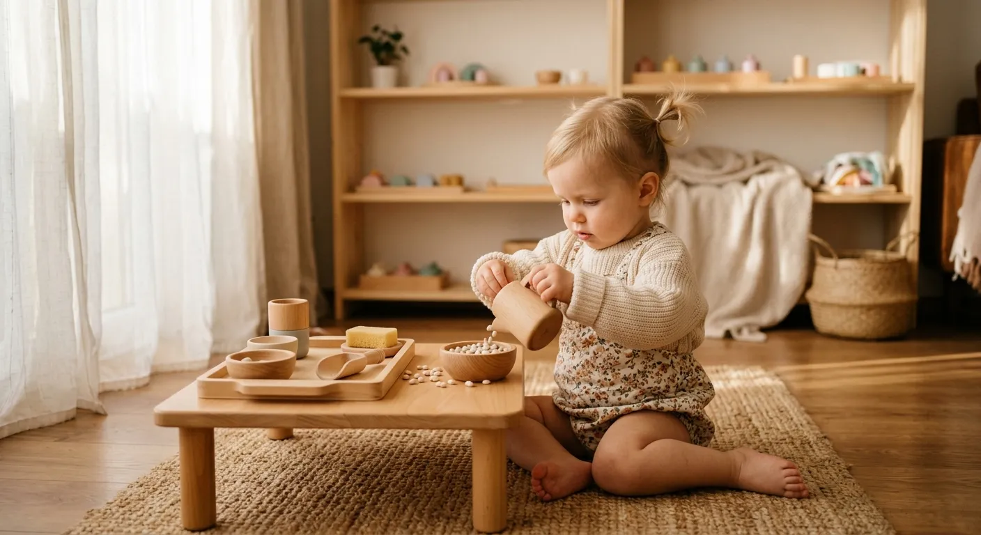 Praktische Lebensübungen für Kinder ab 1 Jahr