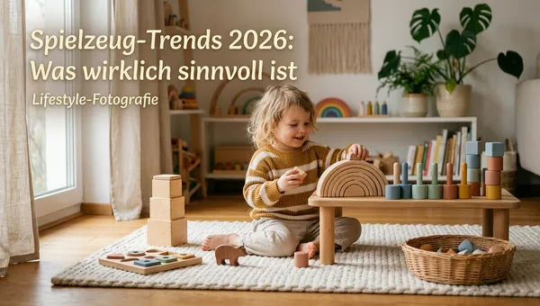 Spielzeug-Trends 2026: Was wirklich sinnvoll ist
