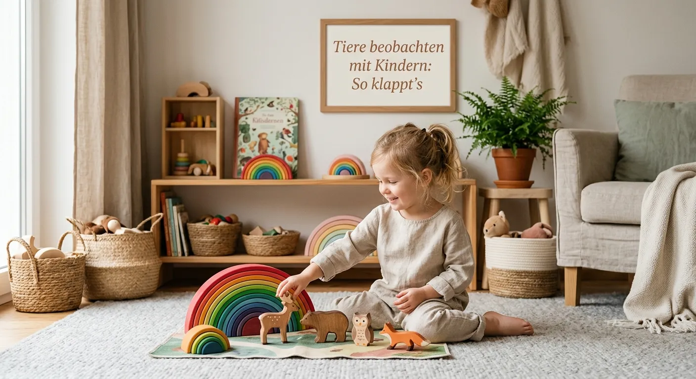Tiere beobachten mit Kindern: So klappt's